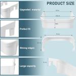Kenmore Frigidaire Refrigerator Freezer Door Bin - 2 Pack