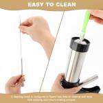 Stainless Steel Churro Maker and Cookie Press Kit