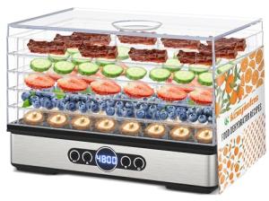 Konfintos 5-Tray Food Dehydrator with Timer
