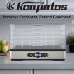 Konfintos 5-Tray Food Dehydrator with Timer
