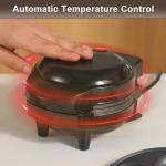 Mini Waffle Maker with 6 Removable Plates