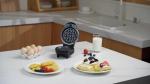 Mini Waffle Maker with 6 Removable Plates