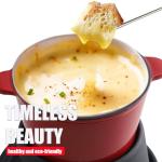 Artestia Cast Iron Fondue Set for 6