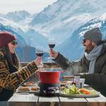 Artestia Cast Iron Fondue Set for 6
