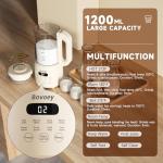 8-in-1 Nut Milk Maker for Plant-Based Drinks