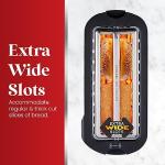 Elite Gourmet 4-Slice Long Slot Toaster