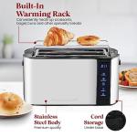 Elite Gourmet 4-Slice Long Slot Toaster