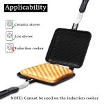 HningBuyox Non-Stick Sandwich and Panini Maker