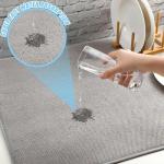 Hushee Extra Large Microfiber Dish Drying Mats