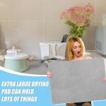 Hushee Extra Large Microfiber Dish Drying Mats