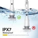Cordless Spin Scrubber with 7 Brush Heads