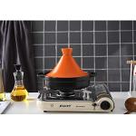WJXBoos Ceramic Casserole Braiser Pan, 1.3 Quart