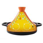 WJXBoos Ceramic Casserole Braiser Pan, 1.3 Quart