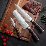 PAUDIN 3-Piece Professional Chef Knife Set