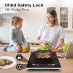 VBGK Portable Induction Cooktop with Touch Control