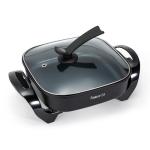 Samoris 17-Inch Non-Stick Electric Skillet with Lid