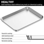 Bastwe Stainless Steel Baking Sheet Set of 2