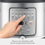 Breville Fast Slow Go Pressure Cooker, Stainless Steel