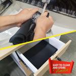 LEOBRO Large Silicone Craft Mat, 23.4” x 15.6”