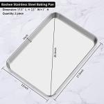 Bastwe Stainless Steel Baking Sheet Set of 2