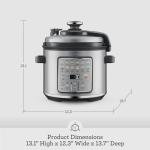 Breville Fast Slow Go Pressure Cooker, Stainless Steel