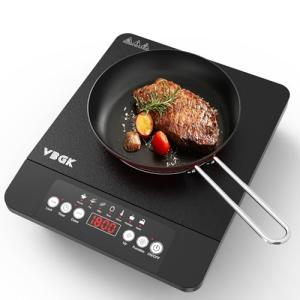 VBGK 1800W Portable Induction Cooktop with Timer