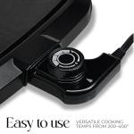 COOK WITH COLOR Nonstick Electric Griddle 1200W