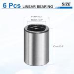 6-Pack LM3UU Linear Bearings for CNC & 3D Printers