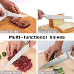 Howashin 15-Piece Stainless Steel Knife Set