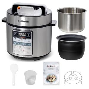 Fullwill 6QT Electric Pressure Cooker - 12 in 1