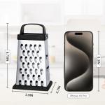 Mini 4-Sided Stainless Steel Cheese Grater