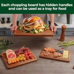 Acacia Wood Cutting Board Set of 3