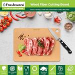 Freshware Large Dishwasher Safe Wood Cutting Board