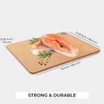 Freshware Large Dishwasher Safe Wood Cutting Board