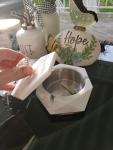Decorative Ashtray with Lid for Smokers