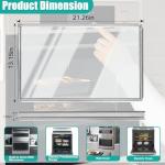 GE Oven Double-Layer Inner Door Glass Assembly