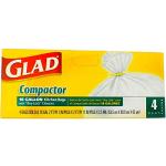 Glad 18 Gallon Kitchen Trash Bags - 4 Count