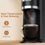 Horavie Single Serve Coffee Maker for K Cups