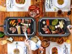CUSIMAX Smokeless Indoor Electric Grill with LED Display