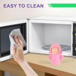 Happy or Angry Mom Microwave Cleaner – Pink