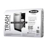 BestAir Heavy Duty Trash Compactor Bags, 24 Count