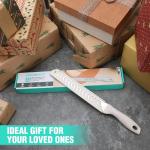 HAUSHOF 8-Inch Serrated Bread Knife with Sheath
