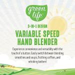 GreenLife 500-Watt Handheld Immersion Blender with Accessories