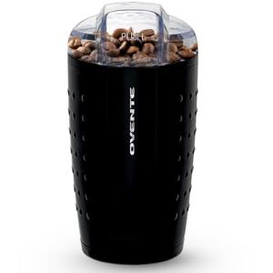 OVENTE Electric Coffee and Spice Grinder - Black