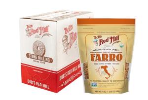 Bob's Red Mill Organic Farro Grain, 24oz Pack