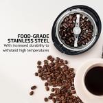OVENTE Electric Coffee and Spice Grinder - Black