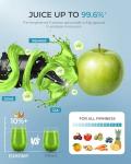 EUHOMY Cold Press Juicer with Extra Large Chute