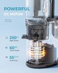 EUHOMY Cold Press Juicer with Extra Large Chute