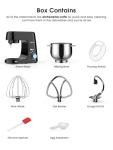 KUCCU 9.5 Qt Electric Stand Mixer, 660W