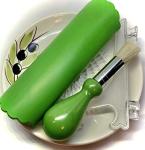 BonCera 4-Piece Ceramic Garlic Grater Set